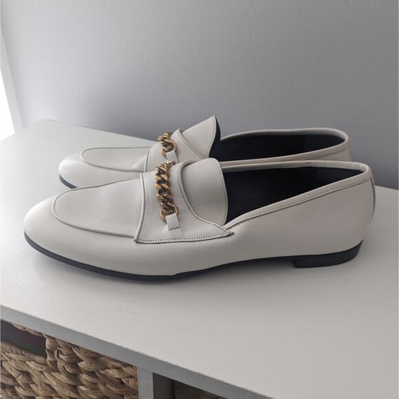 NEW Men\'s Tom Ford Crackled Leather Bailey Chain Loafer Size 42 US 8.5 $1,900 main image 11